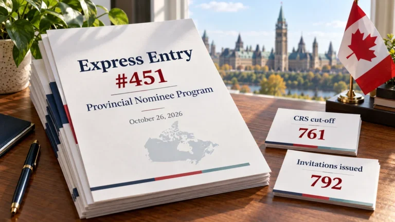 Express Entry Draw 451 PNP